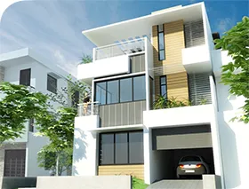 phối màu ngoại thât